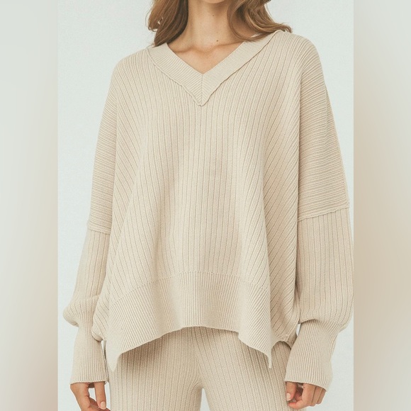 ARCAA movement Vera Organic Knit Sweater - Sand - Picture 7 of 12